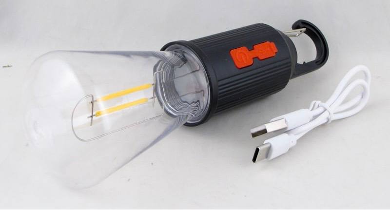 Фонарь Лампочка Аккумуляторная с USB YD 2041 *Огонь*  (60шт)